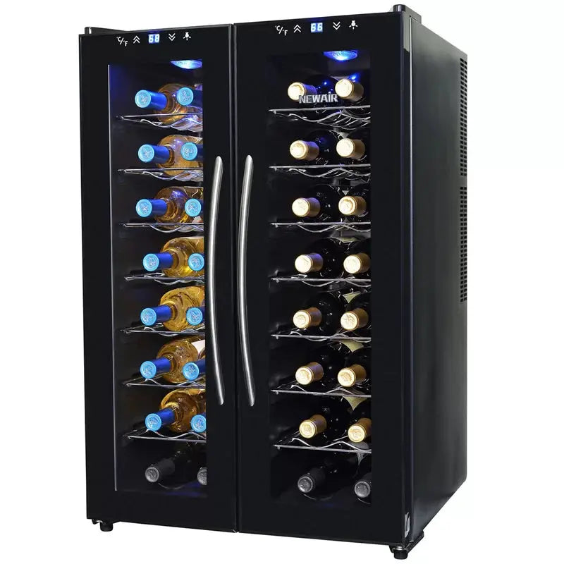 32 Bottle Dual Zone Freestanding Wine Refrigerator | Fridge.com