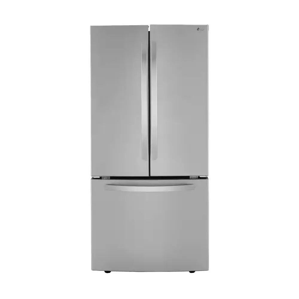 33 In. W 25 Cu. Ft. French Door Refrigerator in Stainless Steel | Fridge.com