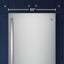 33" 24.08 Cu. Ft Bottom Freezer Refrigerator | Fridge.com