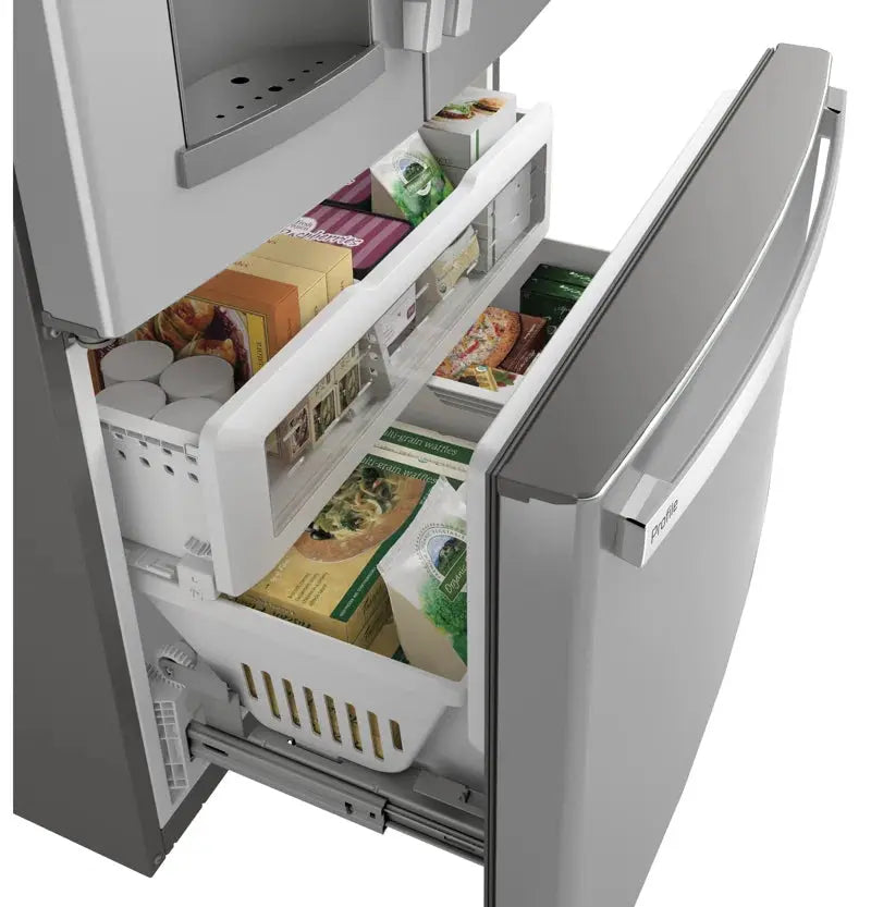 35.75'' Counter Depth French Door 22.1 Cu. Ft. Refrigerator | Fridge.com