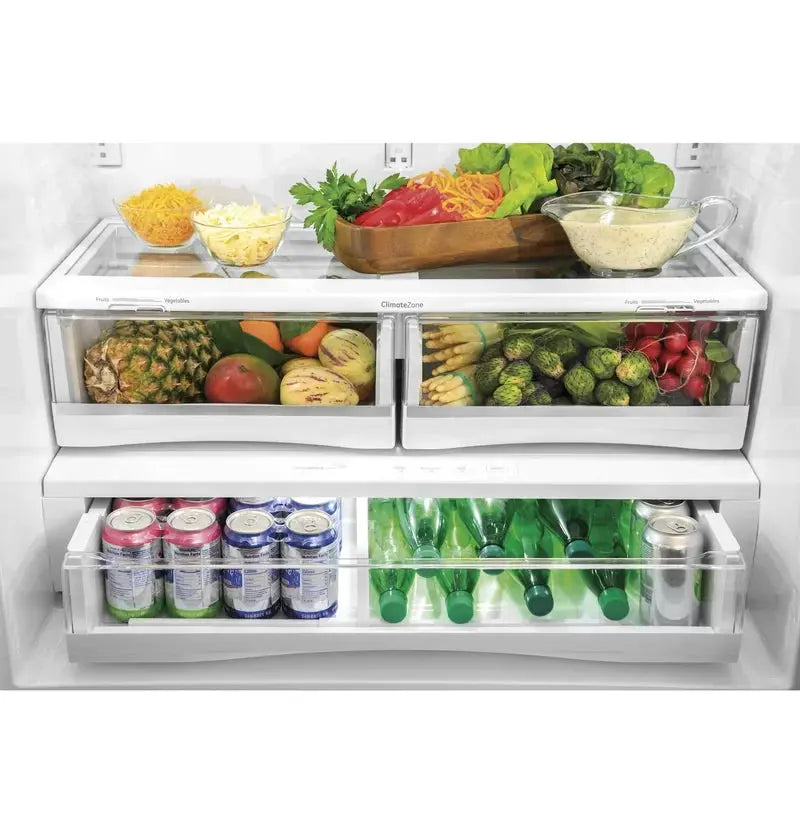 35.75'' Counter Depth French Door 22.1 Cu. Ft. Refrigerator | Fridge.com