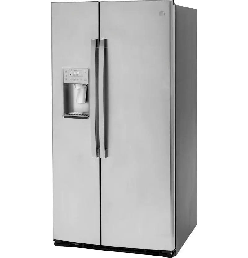 35.75" Counter Depth Side by Side 21.9 Cu. Ft. Refrigerator with Fingerprint Resistant Finish | Fridge.com