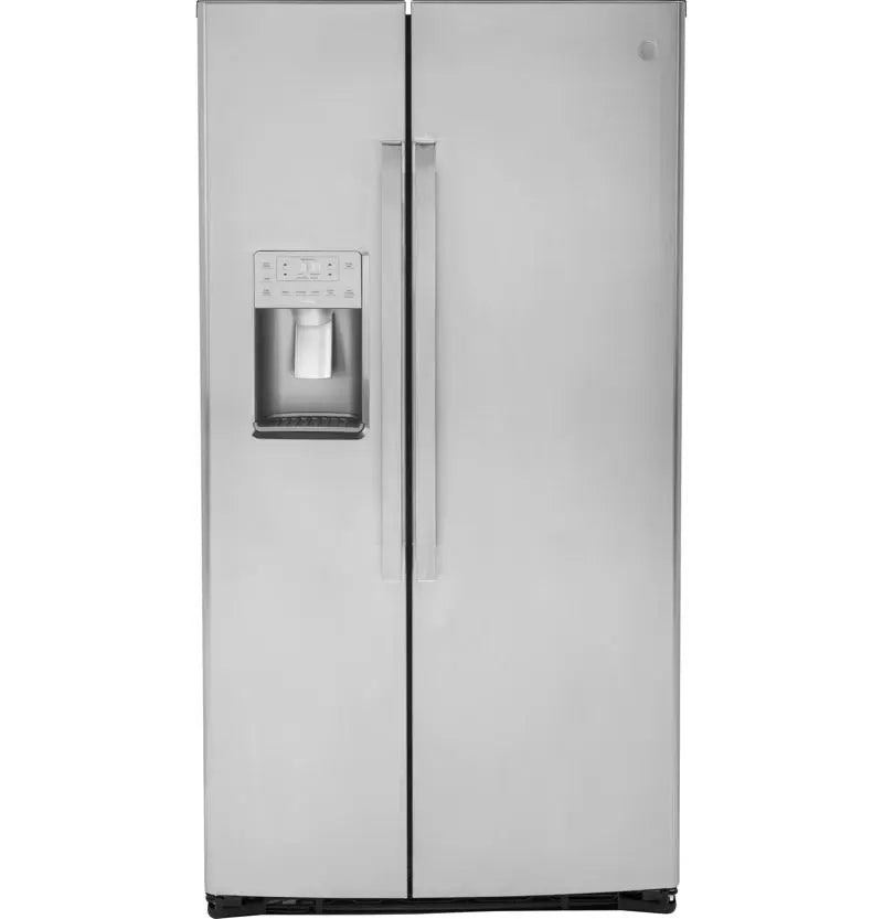 35.75" Side by Side 25.3 Cu. Ft. Energy Star Refrigerator with Fingerprint Resistant Finish | Fridge.com