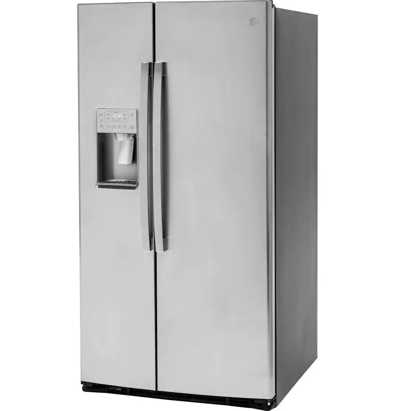 35.75" Side by Side 25.3 Cu. Ft. Energy Star Refrigerator with Fingerprint Resistant Finish | Fridge.com