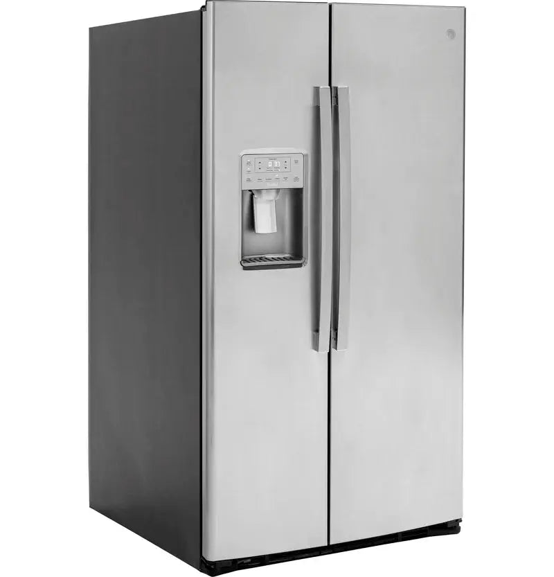 35.75" Side by Side 25.3 Cu. Ft. Energy Star Refrigerator with Fingerprint Resistant Finish | Fridge.com