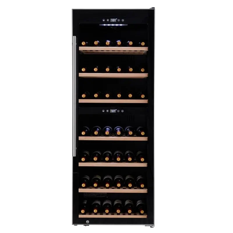 126 Bottles Wine Cooler Dual Zone 23" Width 12 Cu.Ft. / 350 L | Fridge.com