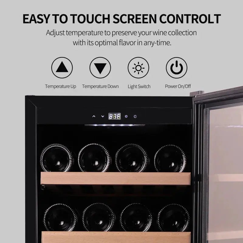 126 Bottles Wine Cooler Dual Zone 23" Width 12 Cu.Ft. / 350 L | Fridge.com