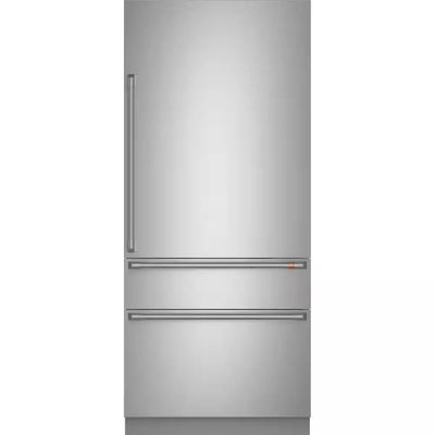 36 In. 20.1 Cu. Ft. Built-In Bottom Freezer Refrigerator in Stainless Steel with Convertible Middle Drawer, RH Swing | Fridge.com