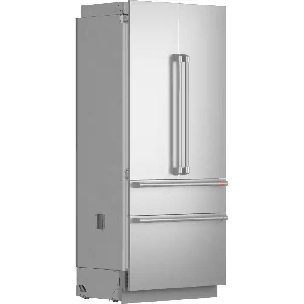 36 In. 20.1 Cu. Ft. Built-In Four Door French Door Refrigerator in Stainless Steel | Fridge.com