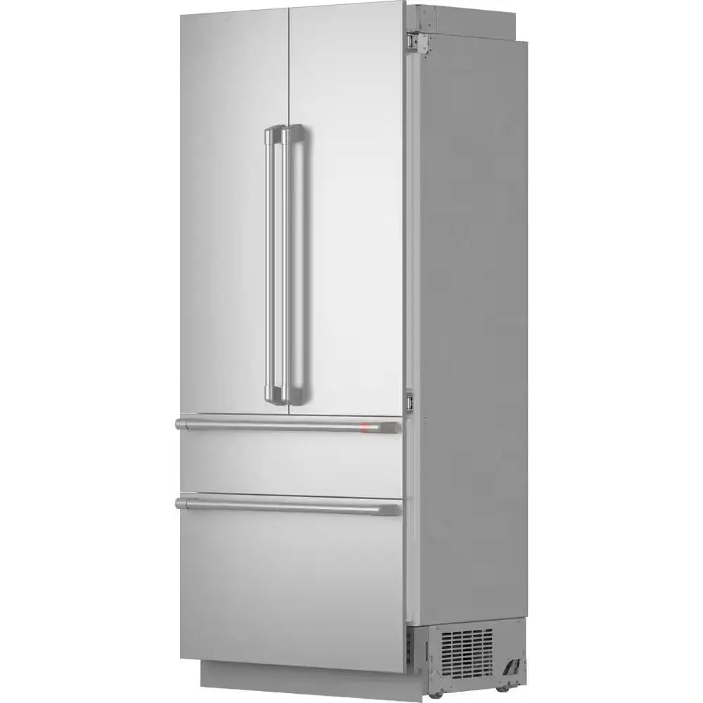 36 In. 20.1 Cu. Ft. Built-In Four Door French Door Refrigerator in Stainless Steel | Fridge.com