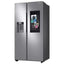 36 In. 21.5 Cu. Ft. Smart Side by Side Refrigerator with Family Hub in Stainless Steel, Counter Depth | Fridge.com