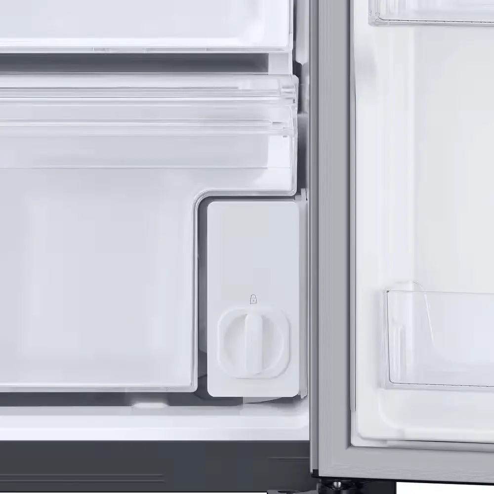 36 In. 21.5 Cu. Ft. Smart Side by Side Refrigerator with Family Hub in Stainless Steel, Counter Depth | Fridge.com