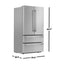 36 In. 22.5 Cu Ft Counter-Depth French Door Refrigerator in Stainless Steel | Fridge.com