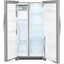 36 In. 25.6 Cu. Ft. Side by Side Refrigerator in Stainless Steel, Standard Depth | Fridge.com