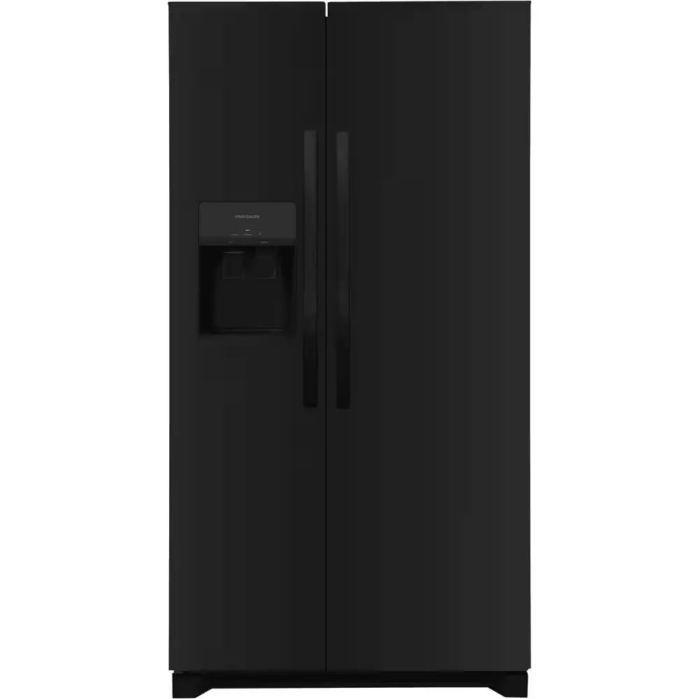 36 In. 25.6 Cu. Ft. Side by Side Refrigerator in Stainless Steel, Standard Depth | Fridge.com