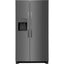 36 In. 25.6 Cu. Ft. Side by Side Refrigerator in Stainless Steel, Standard Depth | Fridge.com