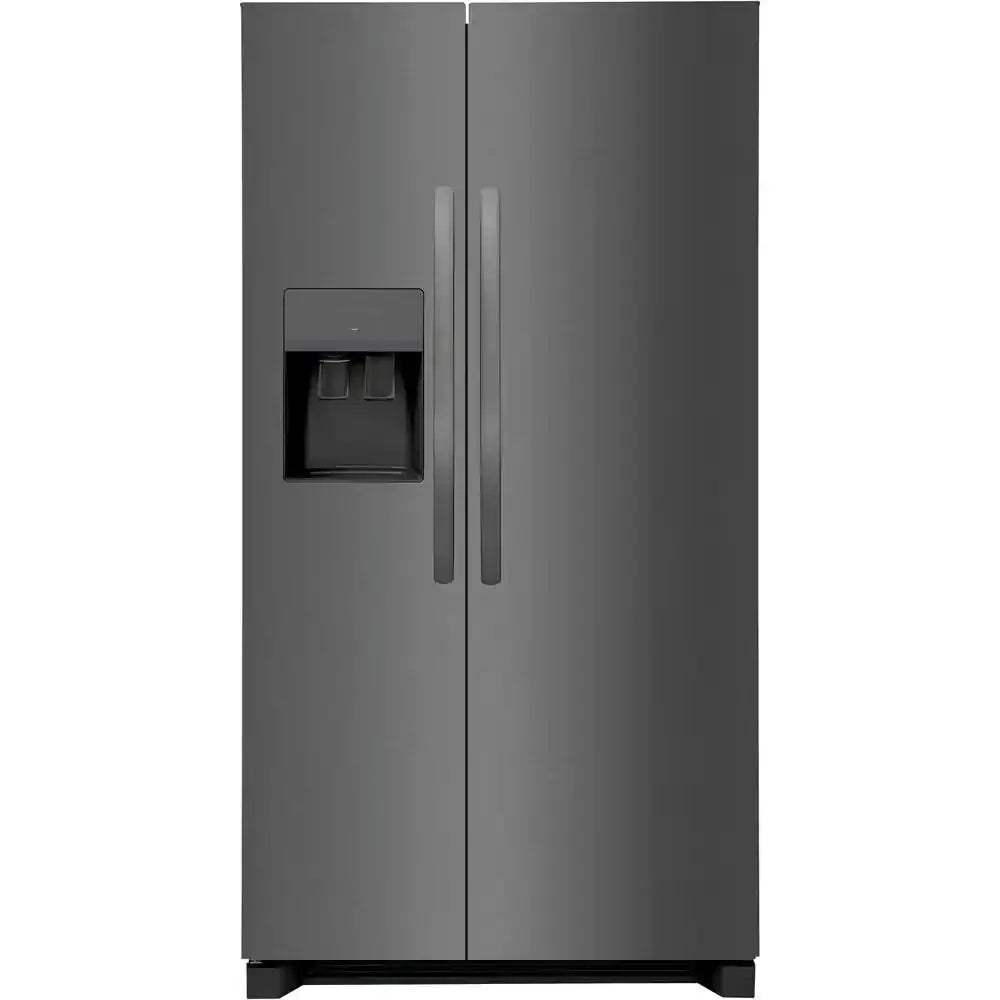 36 In. 25.6 Cu. Ft. Side by Side Refrigerator in Stainless Steel, Standard Depth | Fridge.com