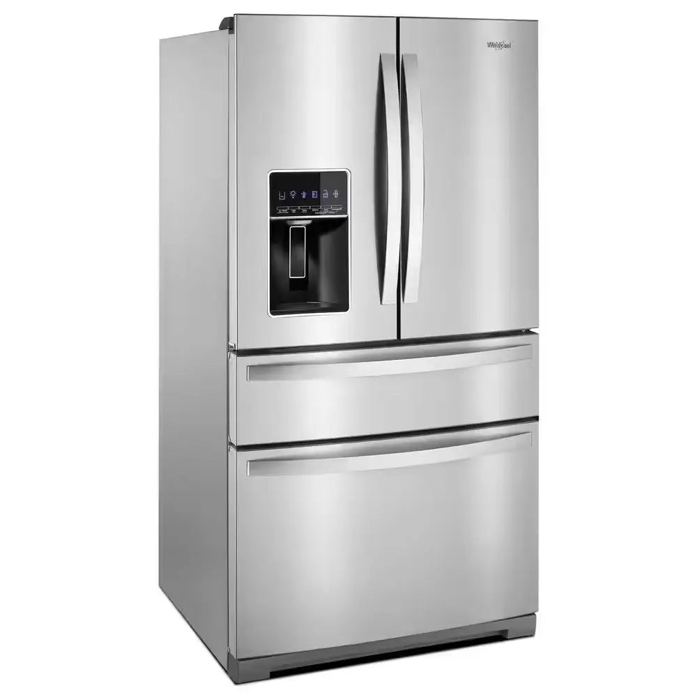 36 In. 26 Cu. Ft. Standard Depth French Door Refrigerator in Fingerprint Resistant Stainless Steel with Triple Crisper | Fridge.com