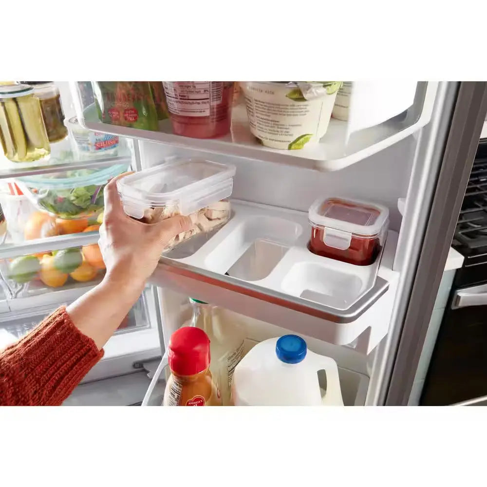 36 In. 26 Cu. Ft. Standard Depth French Door Refrigerator in Fingerprint Resistant Stainless Steel with Triple Crisper | Fridge.com