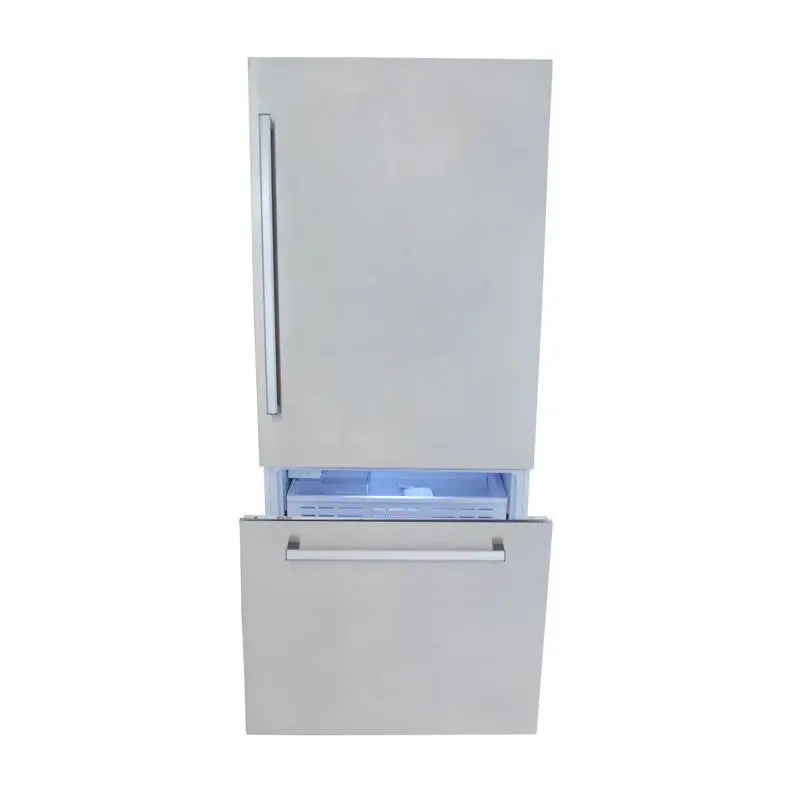 36 In. Width 19.8 Cu Ft. Built-In Bottom Freezer Refrigerator in Custom Panel Ready, Counter Depth | Fridge.com