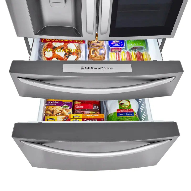 36" Counter Depth French Door Refrigerator 23 Cu. Ft. Smart Refrigerator | Fridge.com