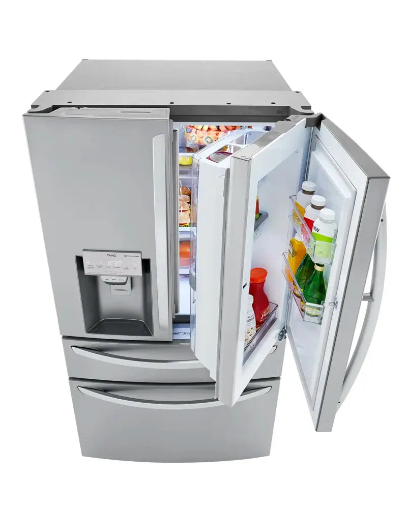 36" Counter Depth French Door Refrigerator 23 Cu. Ft. Smart Refrigerator | Fridge.com