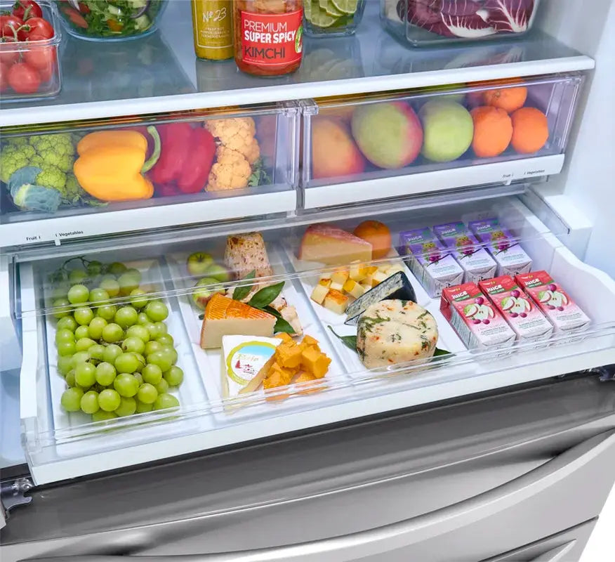 36" French Door Refrigerator 27 Cu. Ft. Smart Refrigerator | Fridge.com