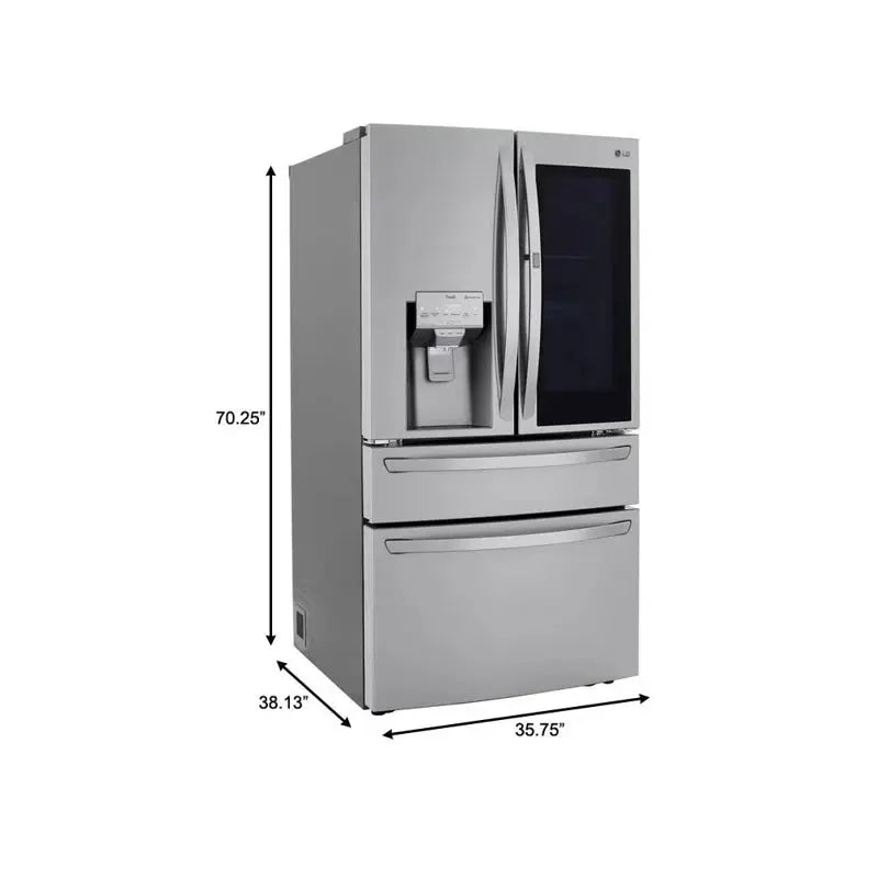 36" French Door Refrigerator 30 Cu. Smart Ft. Refrigerator | Fridge.com