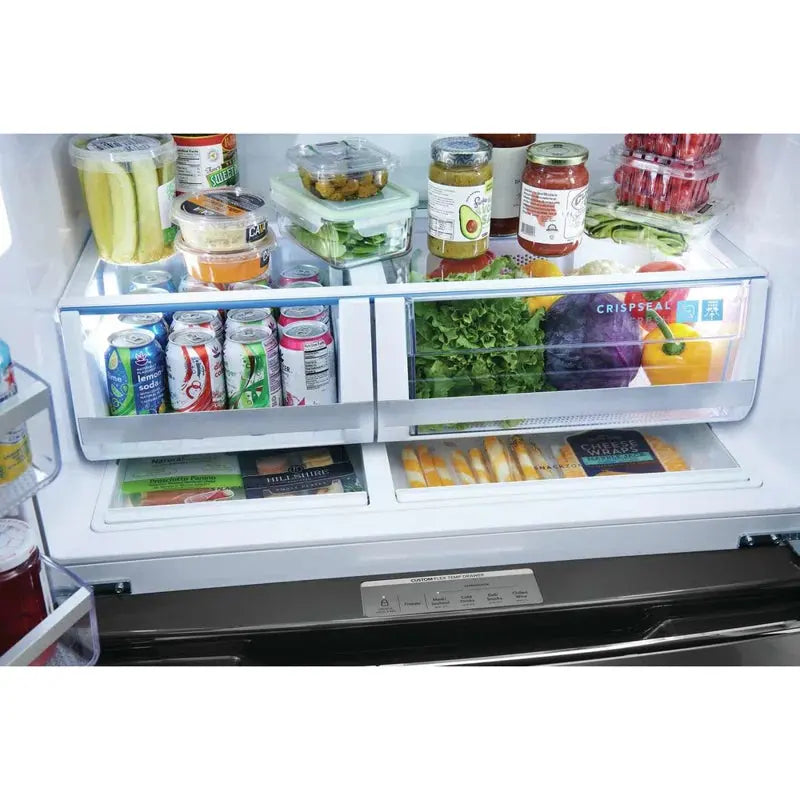 36" X 34.6" French Door 27.2 Cu. Ft. Energy Star Refrigerator | Fridge.com