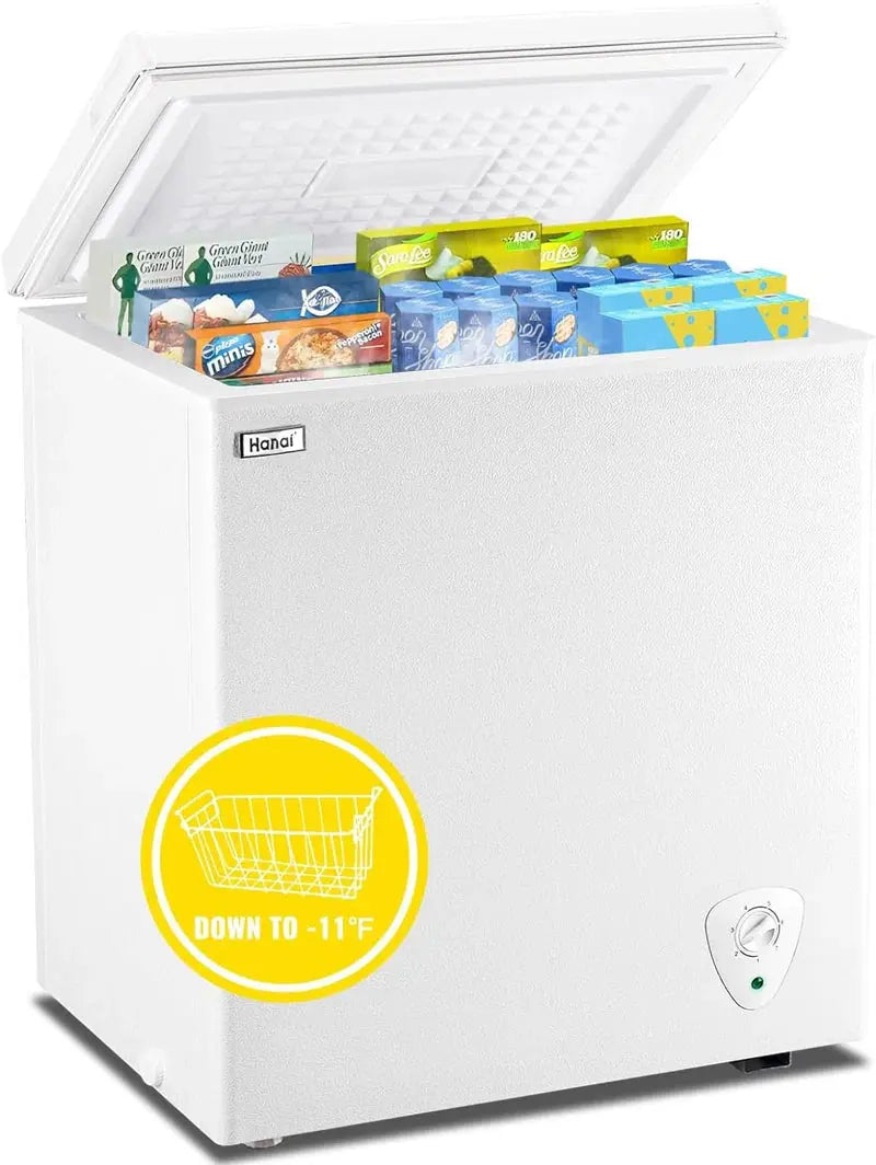 4.0 Cubic Feet Chest Freezer with Adjustable Temperature Controls | Fridge.com