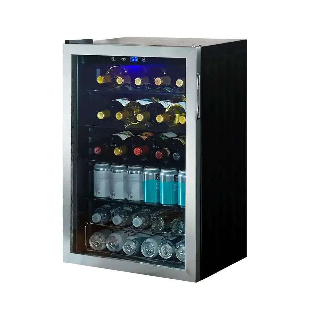 4.3 Cu. Ft. Wine and Beverage Cooler in Stainless Steel | Fridge.com