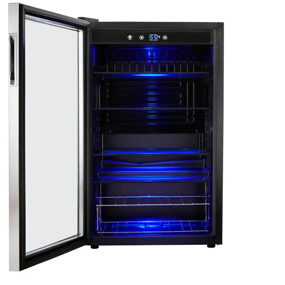 4.3 Cu. Ft. Wine and Beverage Cooler in Stainless Steel | Fridge.com