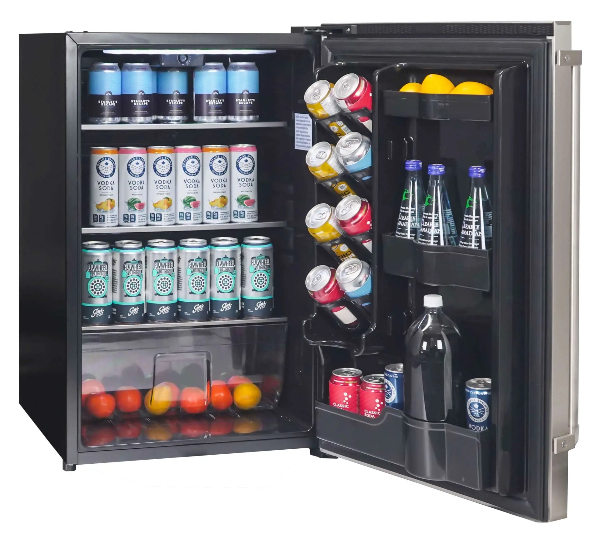 4.4 Cu. Ft. Compact Refrigerator - Tall Bottle Storage, Door Lock 6 (Outdoor) | Danby | Fridge.com