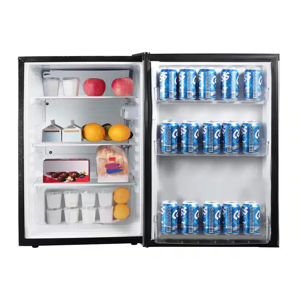 4.4 Cu. Ft. Mini Fridge in Stainless Steel Look without Freezer | Fridge.com