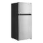 4.5 Cu. Ft. 2-Door Mini Refrigerator in Black with Freezer | Fridge.com