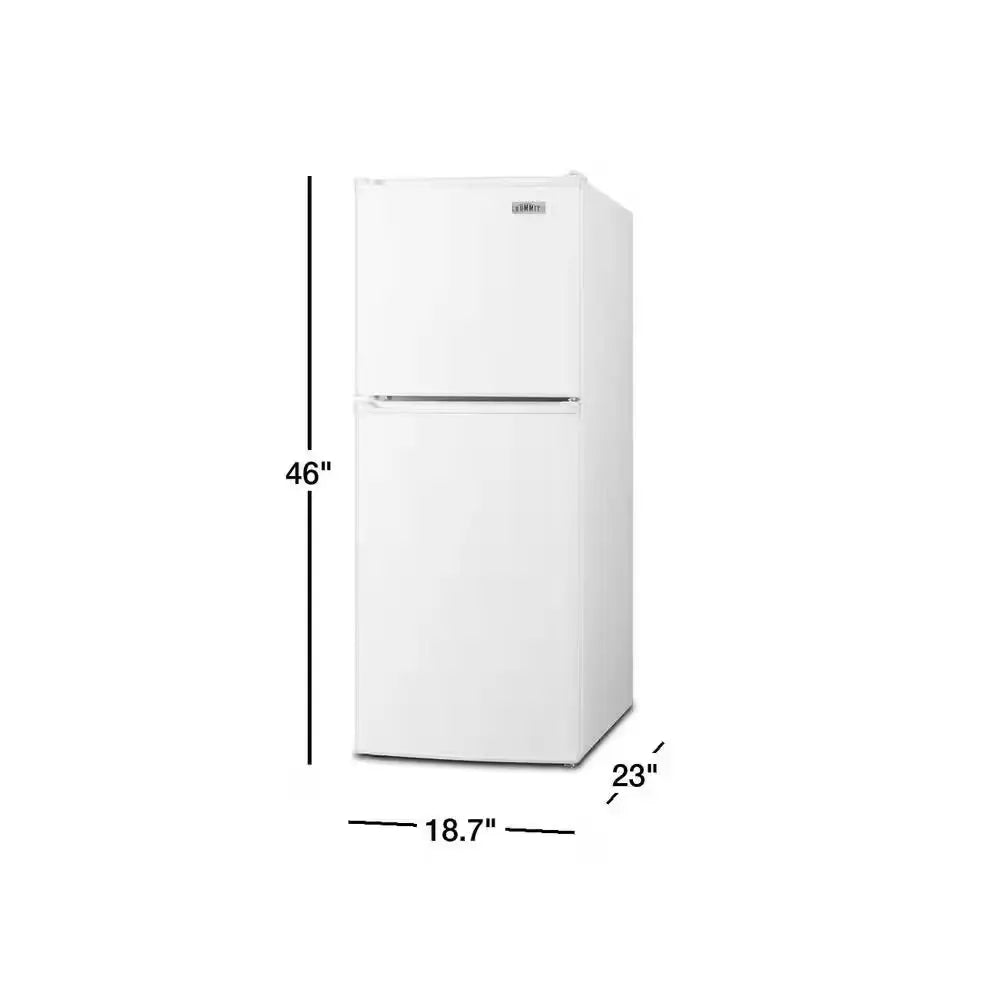 4.6 Cu. Ft. Top Freezer Refrigerator in White, ENERGY STAR | Fridge.com