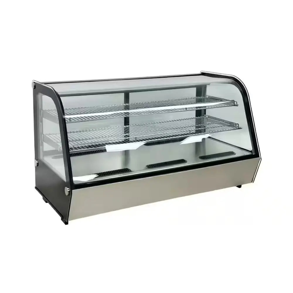 40 In. 7.1 Cu. Ft. NSF Refrigerated Bakery Display Case Countertop EW200R Black | Fridge.com