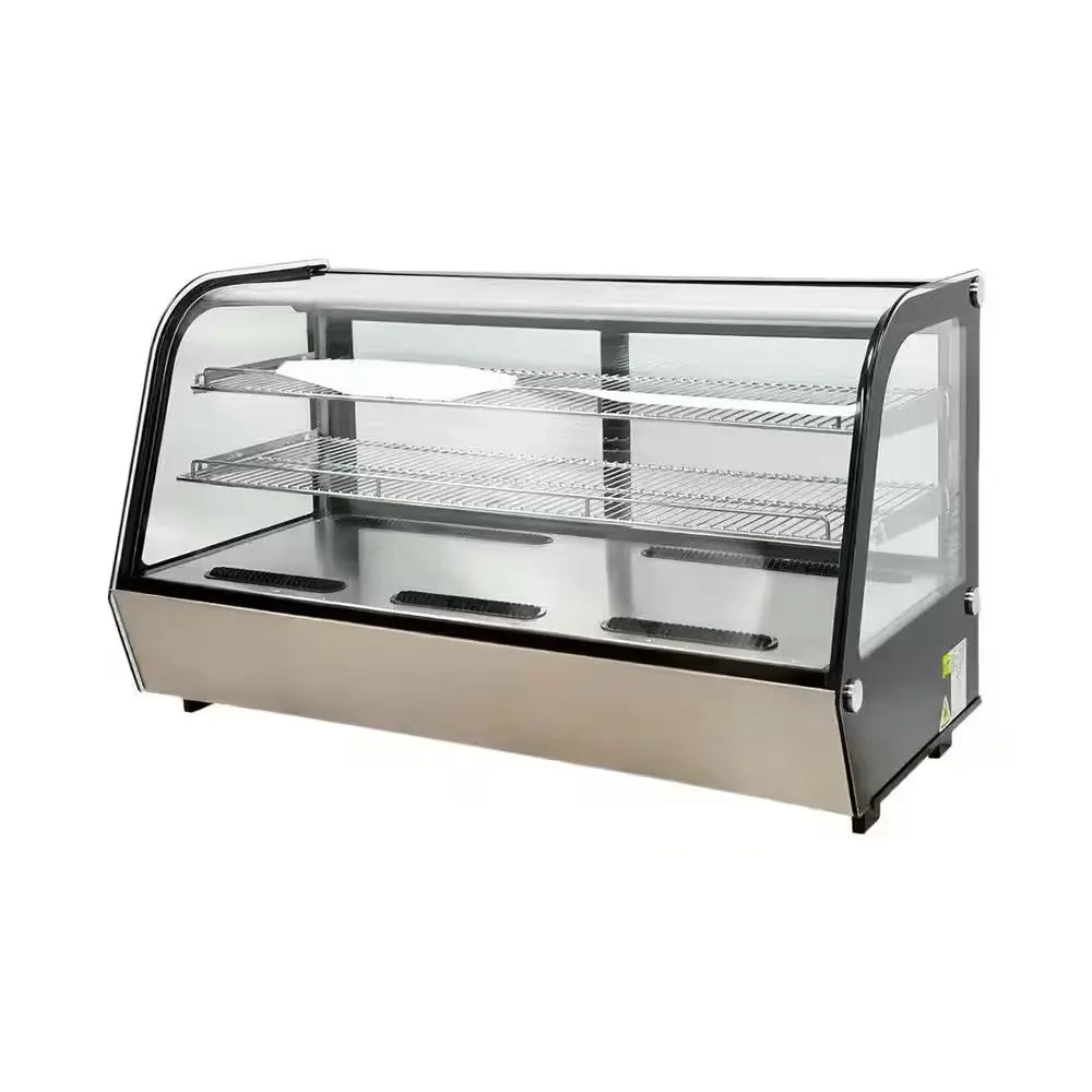 40 In. 7.1 Cu. Ft. NSF Refrigerated Bakery Display Case Countertop EW200R Black | Fridge.com