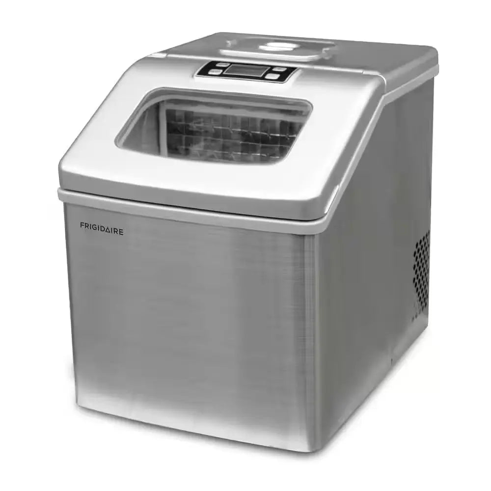 40 Lb. Freestanding Ice Maker in Stainless Steel | Fridge.com