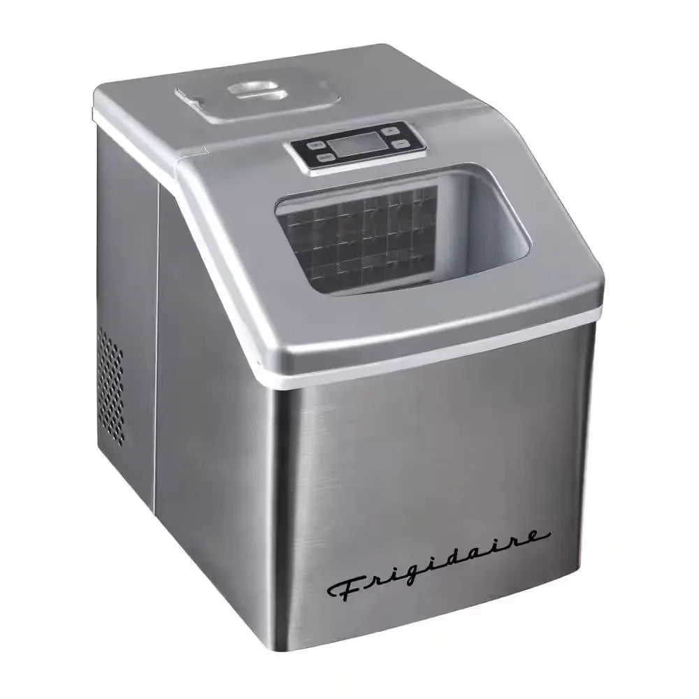 40 Lb. Freestanding Ice Maker in Stainless Steel | Fridge.com