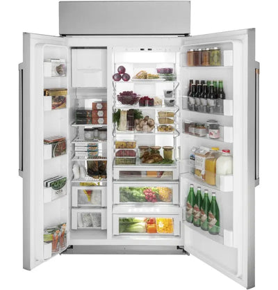 42" Counter Depth Side-By-Side 25.1 Cu. Ft. Refrigerator | Fridge.com