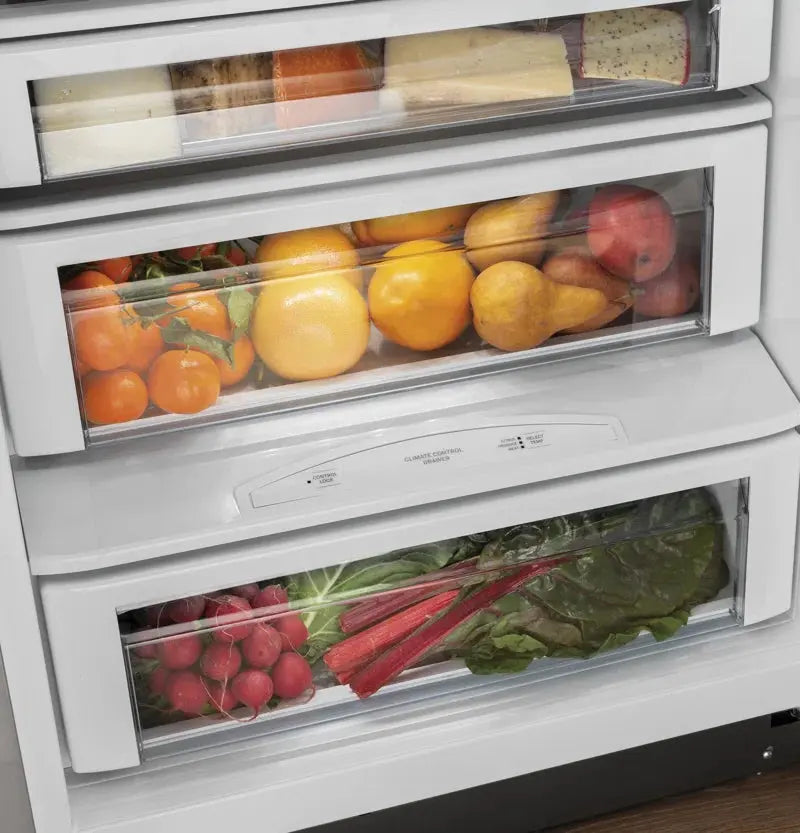 42" Counter Depth Side-By-Side 25.1 Cu. Ft. Refrigerator | Fridge.com