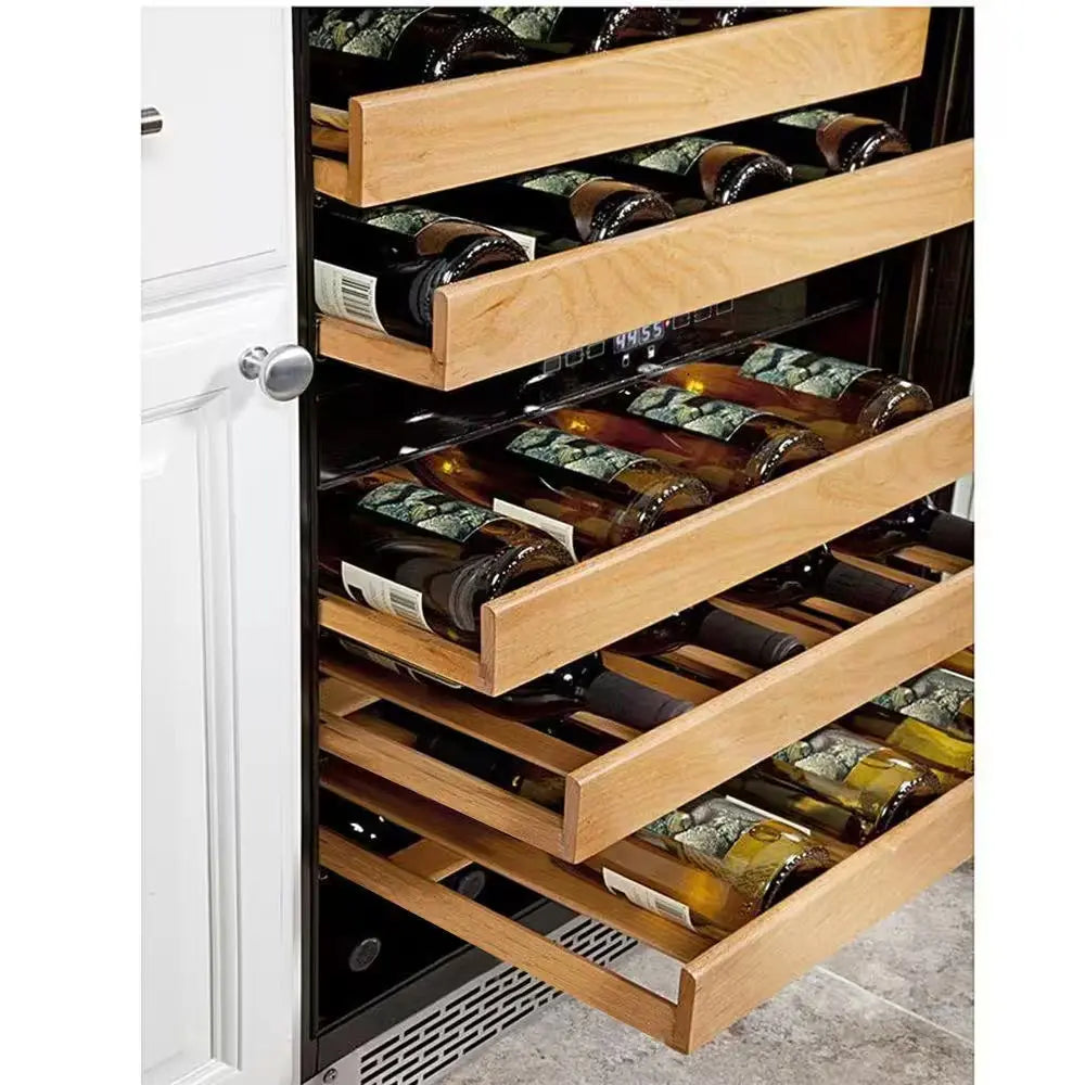 46-Bottle Dual Temperature Zone Built-In Wine Refrigerator | Fridge.com