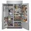 48 In. W 29.4 Cu. Ft. Built-In Side by Side Refrigerator in Stainless Steel with Printshield Finish | Fridge.com