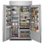 48 In. W 30 Cu. Ft. Built-In Side by Side Refrigerator in Stainless Steel with Printshield | Fridge.com