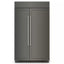 48 In. W 30 Cu. Ft. Built-In Side by Side Refrigerator in Stainless Steel with Printshield | Fridge.com