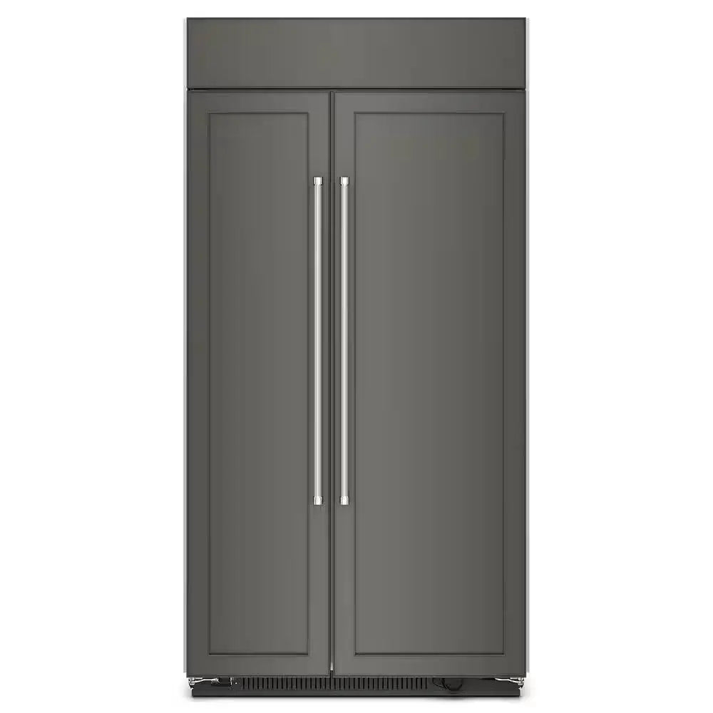 48 In. W 30 Cu. Ft. Built-In Side by Side Refrigerator in Stainless Steel with Printshield | Fridge.com