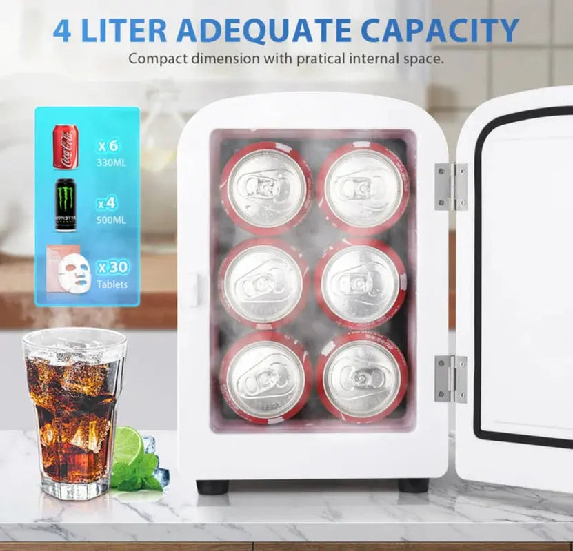 4L Freestanding Portable Mini Fridge | Fridge.com