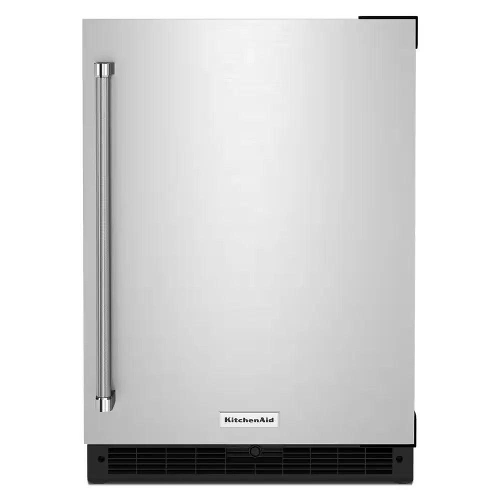 5.0 Cu. Ft. Mini Fridge in Black Cabinet with Stainless Door without Freezer | Fridge.com