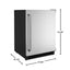 5.0 Cu. Ft. Mini Fridge in Black Cabinet with Stainless Door without Freezer | Fridge.com